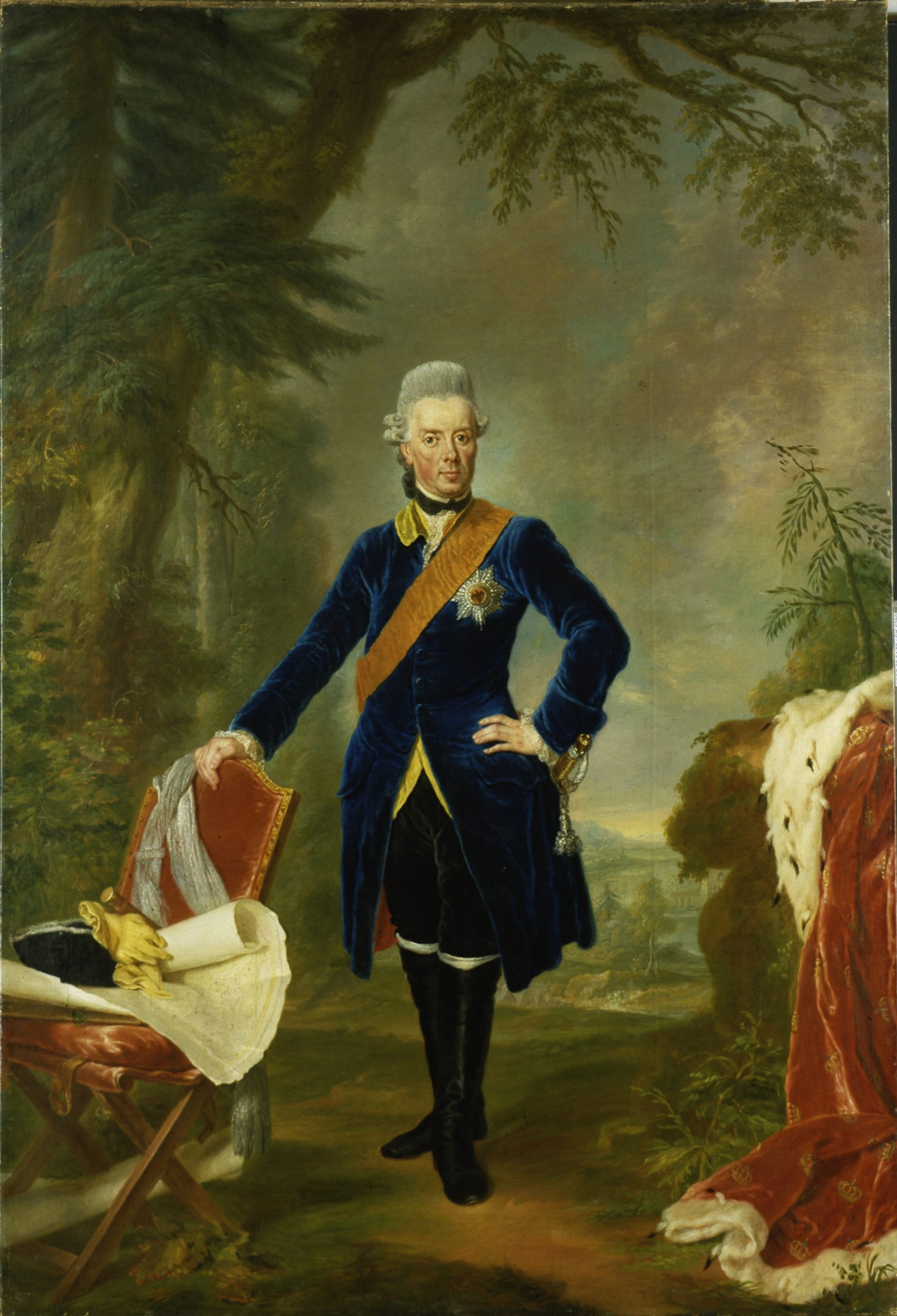 Anna Dorothea von Therbusch: Prinz Heinrich von Preußen @ SPSG/Wolfgang Pfauder