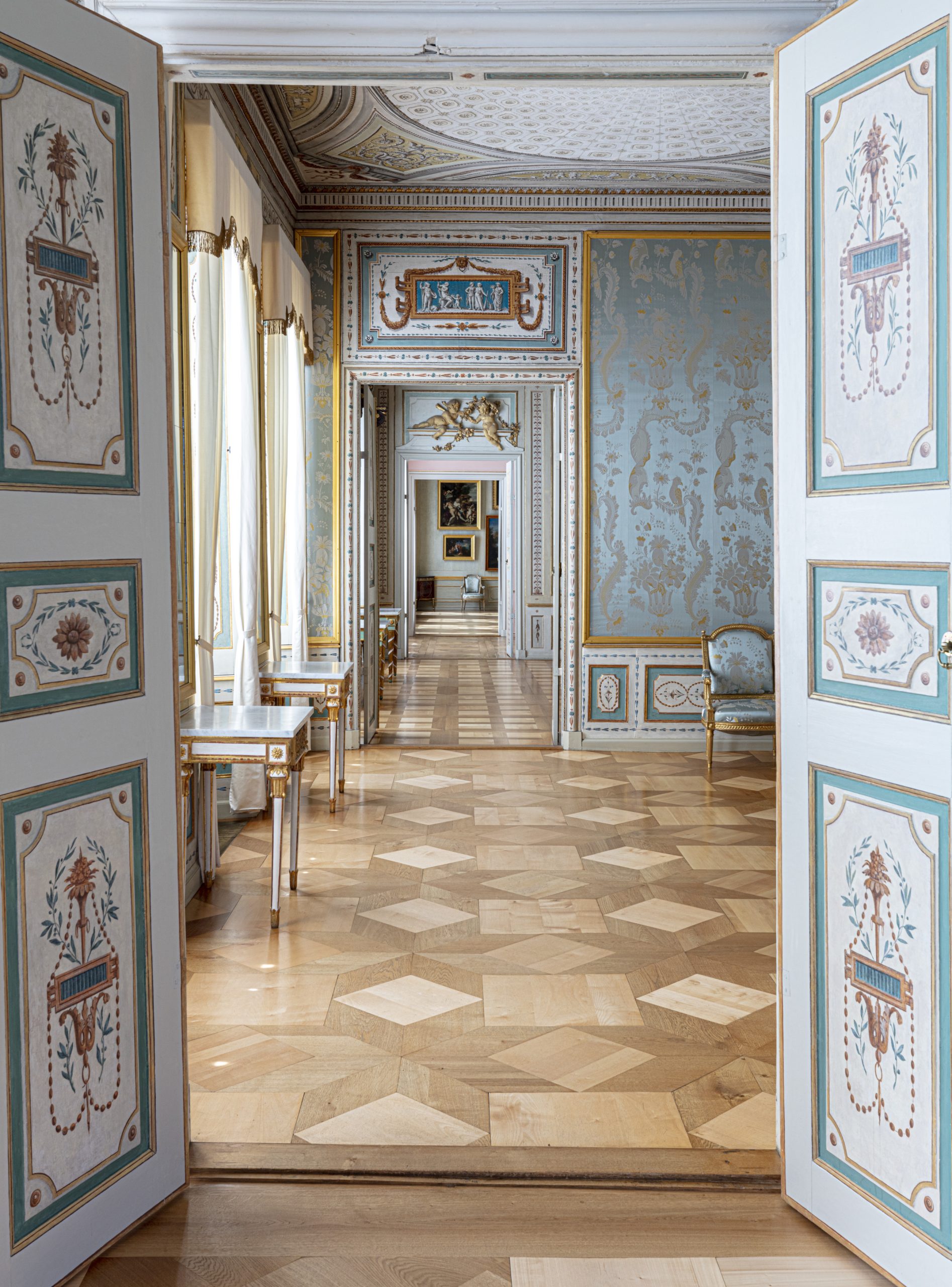 Prinz Heinrichs Winterwohnung im Obergeschoss von Schloss Rheinsberg @ SPSG/Celia Rogge